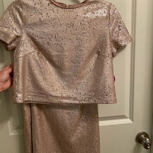 Gold/Sequins set